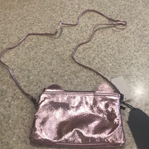 Cat metallic purse by T shirts & Jeans NWT - Picture 3 of 8